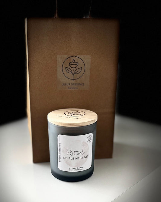 Rituel de Pleine Lune : Une bougie pour éclairer vos intentions